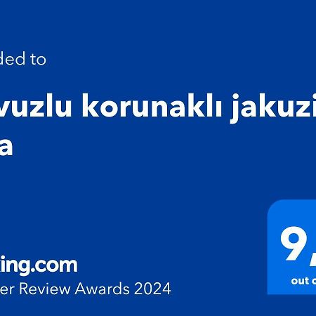 Havuzlu Korunakli Jakuzili Villa フェティエ エクステリア 写真